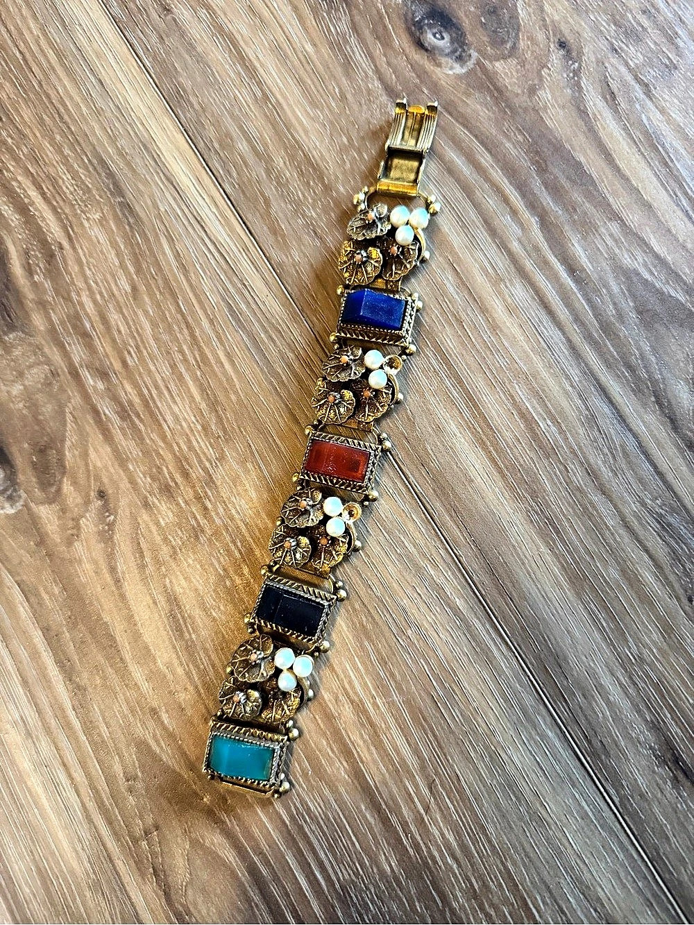 Multicolor Statement Bracelet
